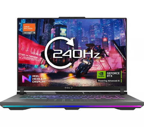ASUS ROG Strix G18 Gaming Laptop, AMD Ryzen 9 Processor, 16GB RAM, RTX 5070, 1TB SSD, 18” 2.5Kh